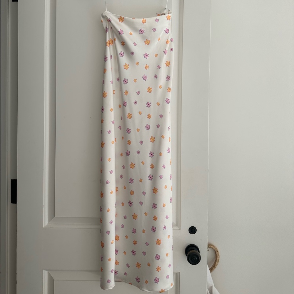Verge Girl Floral Slip Maxi Skirt